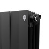Радиатор биметаллический Royal Thermo PianoForte 200 Чёрный - 20 секц.