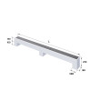 Конвектор напольный Royal Thermo STEP-130/180/2900-2-N-WT-LG-NA