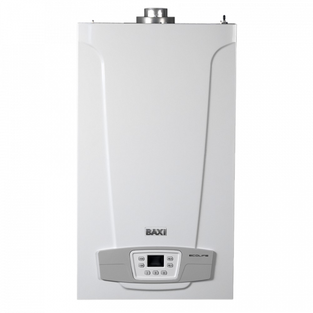 Котел газовый BAXI ECO Life 1.24F настен,24 кВт,одноконтурный, с закрыт. кам. сгор. (без дымохода)