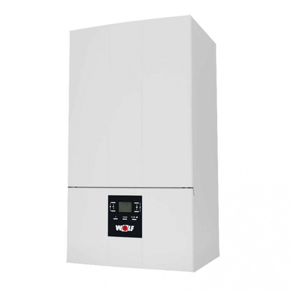 Котел газовый WOLF CGG-3-28 настенный, 1 конт., закр. кам. сгор.