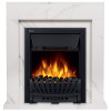 Портал Firelight Simple Classic белый мрамор