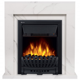 Портал Firelight Simple Classic белый мрамор