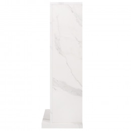 Портал Firelight Simple Classic белый мрамор