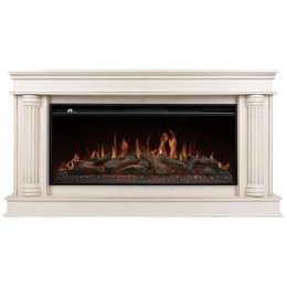 Портал Firelight Olympia 42/40/36, слоновая кость с золотой патиной