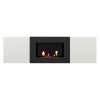 Тумба с биокамином Firelight BFP/P-1400L белая