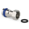 Муфта VARMEGA раструбная Inox Press с накидной гайкой 28x1quot;