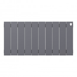 Радиатор биметаллический Royal Thermo PianoForte 300 Серебристый - 10 секц.