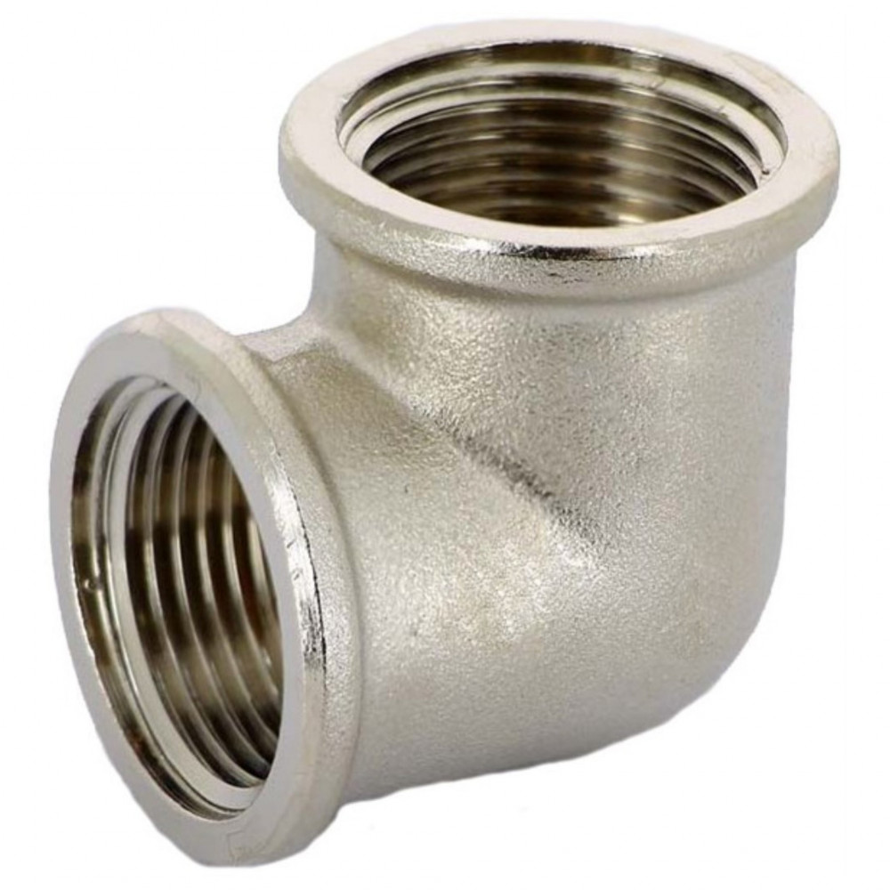 Угол Uni-Fitt ВВ 1/2", никелированный