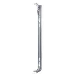 Кронштейн настенный рельсовый h500 RAL9016