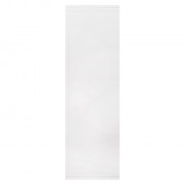 Портал Firelight Loft 30 камень белый, белая эмаль