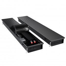 Конвектор внутрипольный Royal Thermo ATRIUM TURBO-90/250/2600-DG-U-BL