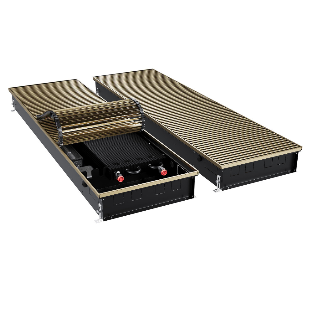 Конвектор внутрипольный Royal Thermo ATRIUM TURBO-110/400/800-DG-U-AU