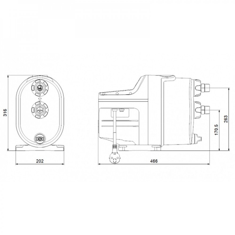 Установка насосная автоматическая Grundfos SCALA1 3-35