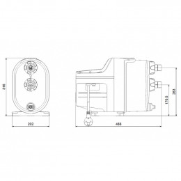 Установка насосная автоматическая Grundfos SCALA1 3-35