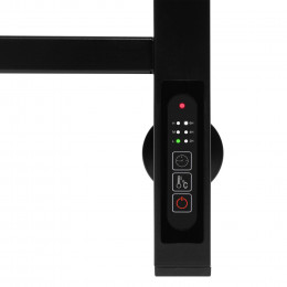 Полотенцесушитель Royal Thermo Axel П6 500х800 электро (встроен. диммер) черный