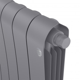 Радиатор биметаллический Royal Thermo Infinity 500 Silver Satin VR80 - 8 секц.