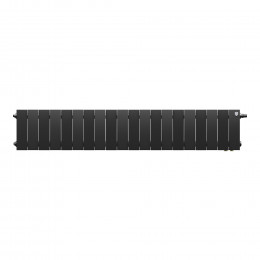 Радиатор биметаллический Royal Thermo PianoForte 200 Чёрный VR80- 20 секц.