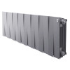 Радиатор биметаллический Royal Thermo PianoForte 300 Серебристый - 16 секц.