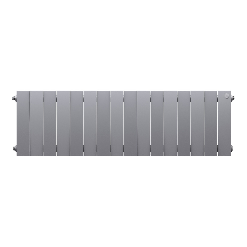 Радиатор биметаллический Royal Thermo PianoForte 300 Серебристый - 16 секц.