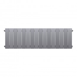 Радиатор биметаллический Royal Thermo PianoForte 300 Серебристый - 16 секц.