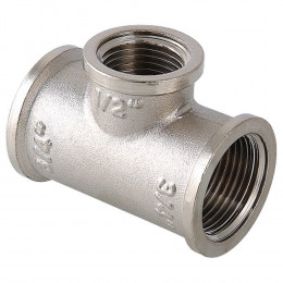 Тройник переходной VALTEC VTr.750.N.0504 вн.-вн.-вн. 3/4"х1/2"х3/4"