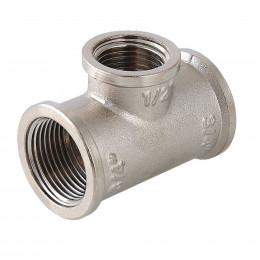 Тройник переходной VALTEC VTr.750.N.0504 вн.-вн.-вн. 3/4"х1/2"х3/4"
