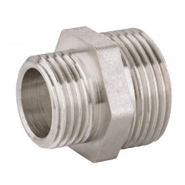 Ниппель латунный LD LD Pride DN50х40 (2"НР х 1 1/2"НР) лат ник БЕЗ БИР