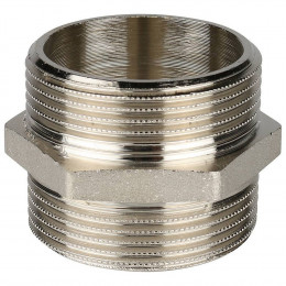 Ниппель HH никелированный 1"1/2 SFT-0004-112112 STOUT