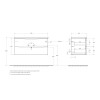 Мебель для ванной комнаты BELBAGNO ACQUA-1000-2C-SO