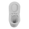 Унитаз приставной безободковый с сиденьем BELBAGNO FLAY-R