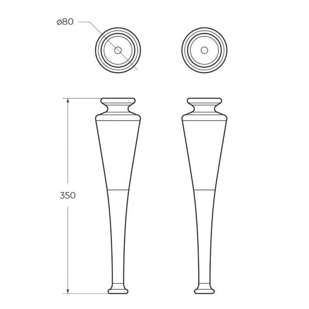 Мебель для ванной CEZARES TIFFANY 75
