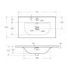 Мебель для ванной комнаты напольная BELBAGNO KRAFT 39-500, 600, 700, 800
