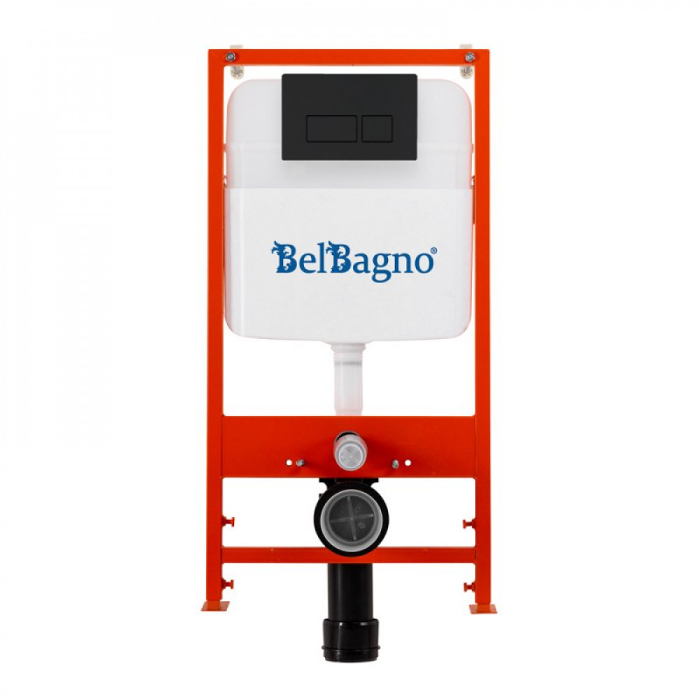 Комплект инсталляции BELBAGNO BB026 с унитазом UNO-TOR и клавишей смыва