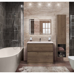 Мебель для ванной комнаты напольная BELBAGNO KRAFT-600, 800, 1000
