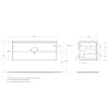 Мебель для ванной комнаты BELBAGNO KRAFT-1200