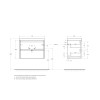 Мебель для ванной комнаты BELBAGNO KRAFT 39-700