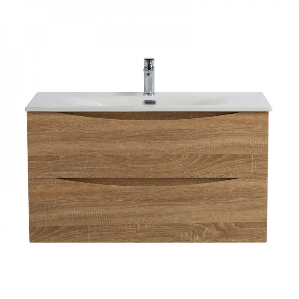 Мебель для ванной комнаты BELBAGNO MARINO-CER-N 80, 90 см.