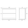 Мебель для ванной комнаты BELBAGNO ALBANO-1000-2C-PIA