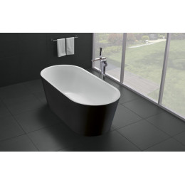 Ванна акриловая отдельностоящая BelBagno BB71-NERO