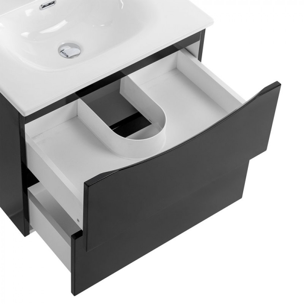 Мебель для ванной комнаты BELBAGNO MARINO-CER-N 60, 70 см.