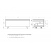 Мебель для ванной CEZARES SLIDER 1000
