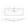 Мебель для ванной комнаты BELBAGNO ACQUA-1200-2C-SO
