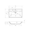 Мебель для ванной комнаты напольная BELBAGNO MARINO-700