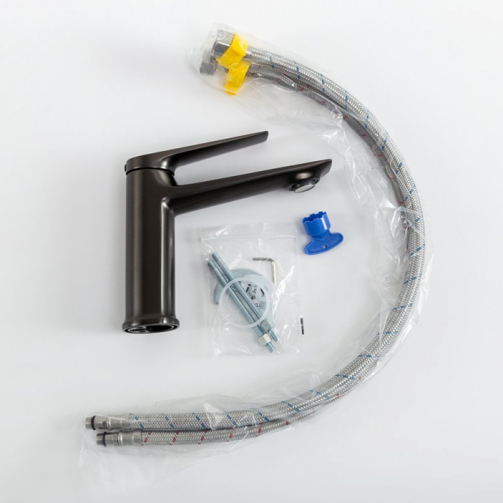Смеситель для раковины без донного клапана CEZARES LINER-LS-W0