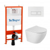 Комплект инсталляции BELBAGNO BB026 с унитазом SFERA-R и клавишей смыва