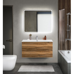 Мебель для ванной комнаты BELBAGNO MARINO-CER-MINI 90, 100 см.