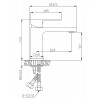 Смеситель для раковины BELBAGNO ROMANO ROM-LVM-CRM