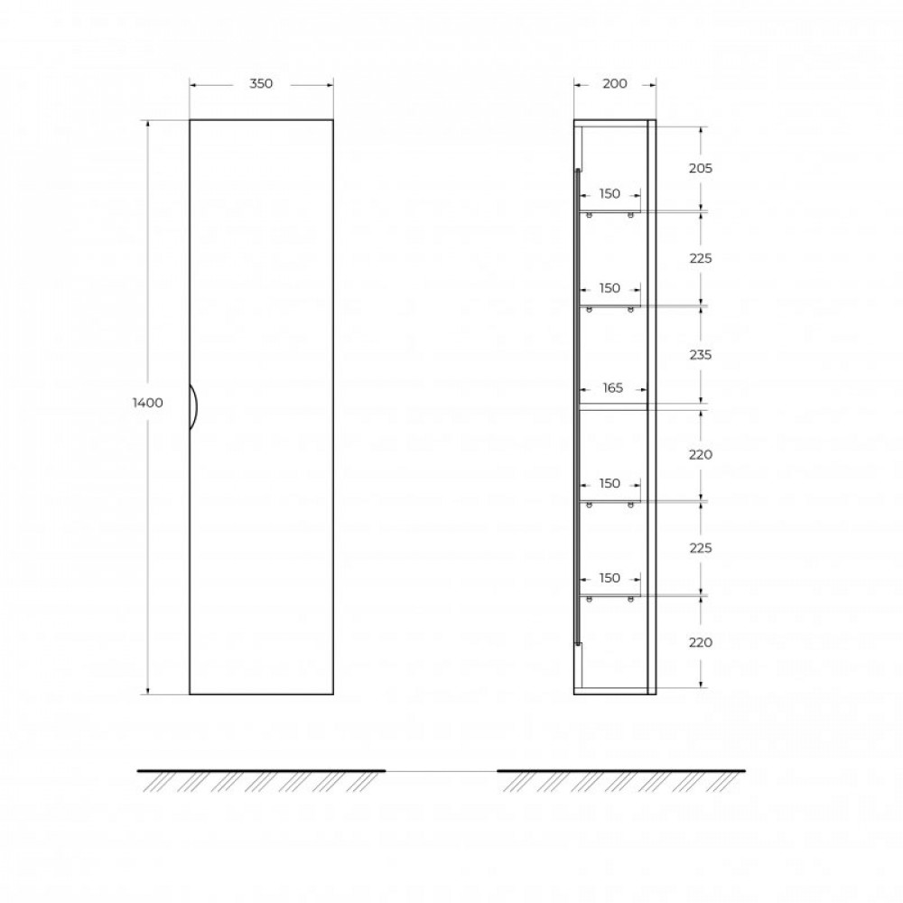 Мебель для ванной CEZARES STYLUS 94