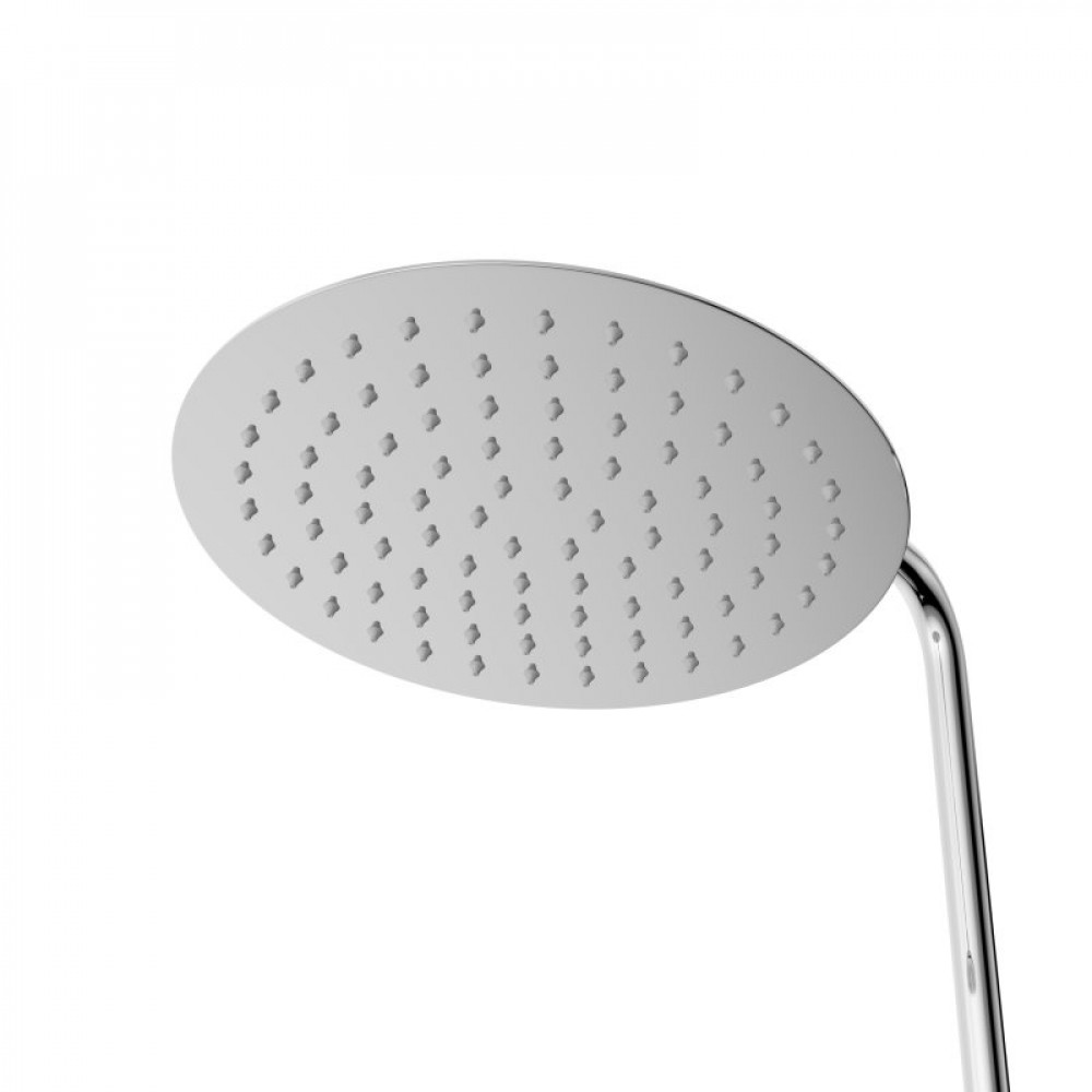 Душевая стойка со смесителем и изливом BelBagno UNIQUE-VSCM-CRM
