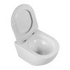 Унитаз подвесной безободковый с сиденьем и смывом TORNADO BelBagno SFERA-TOR